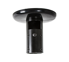 50mm Fixed Ceiling Mount - Black