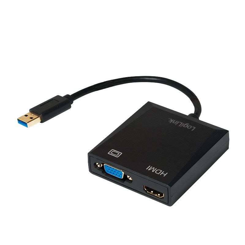 Convertisseur USB 3.0 > COMBO VGA/HDMI