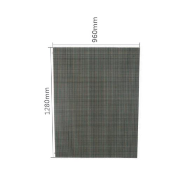 Dalle extérieur - front maintenance - P6.67 - 960 x 1280 mm