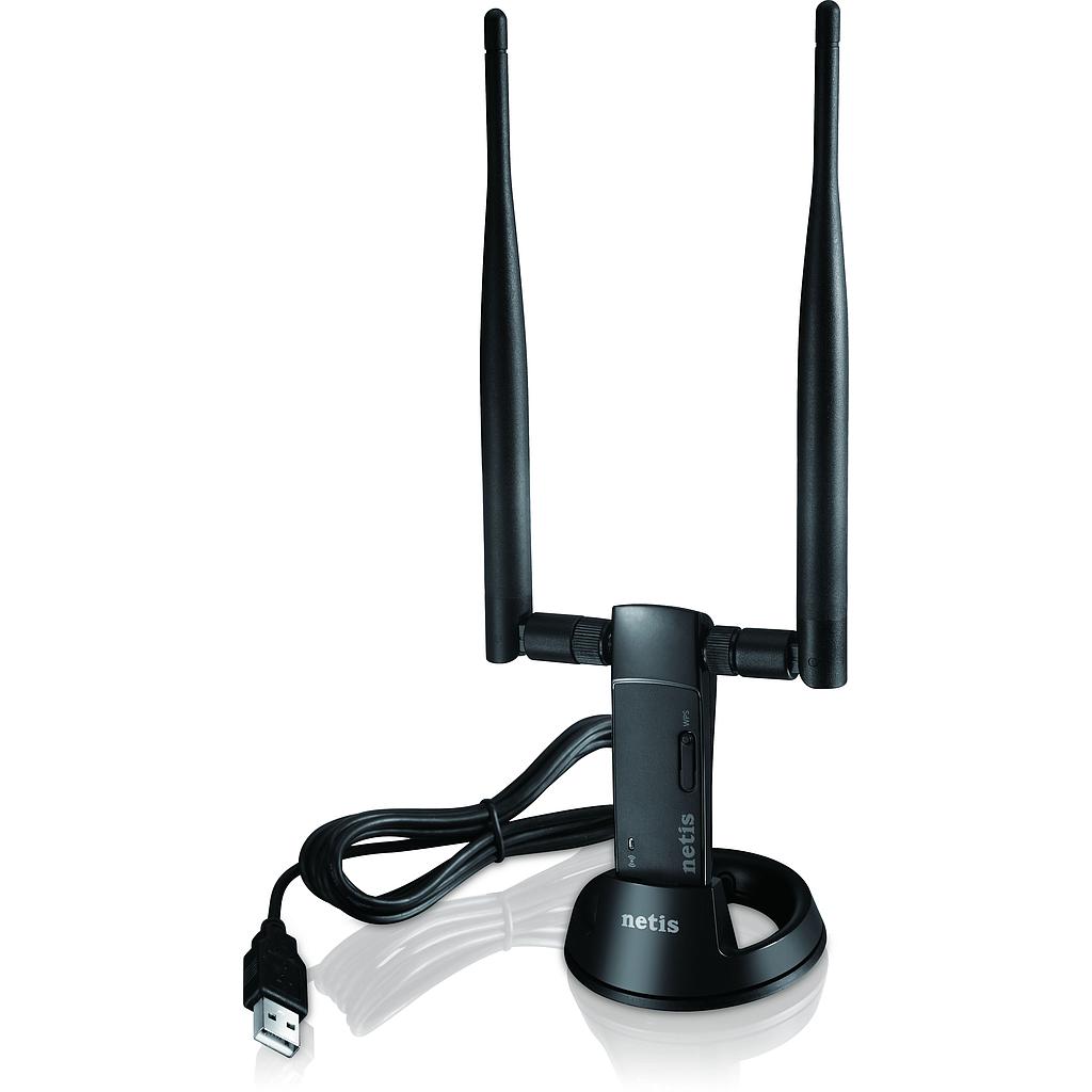 NETIS AC1200 WIRELESS DUAL BAND USB ADAPTER 2*5dBi DETACHABE