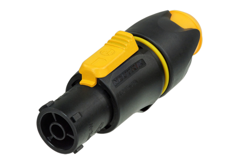 Neutrik Powercon Jaune Femelle Cable NAC3FX