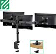 Support de Bureau PC Moniteur pour 3 Ecrans LCD LED de 13"-27"
