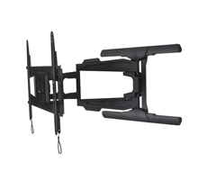 Support moniteur mural avec double bras - max 65" - 36 Kg - VESA 600x400