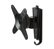 Support moniteur mural inclinable et pivotant - <28" - 15Kg - VESA 100x100
