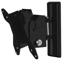 Support moniteur mural inclinable et pivotant - <28" - 20 Kg - VESA 100x100