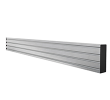 SYSTEM X - Horizontal Mounting Bar - 0.7m - Silver