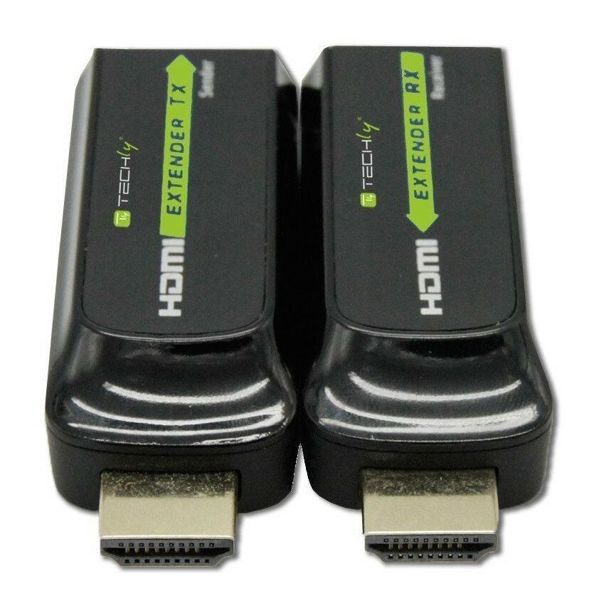 TECHLY 1080P HDMI EXTENDER STICK OVER CAT6 IR UP TO 40M