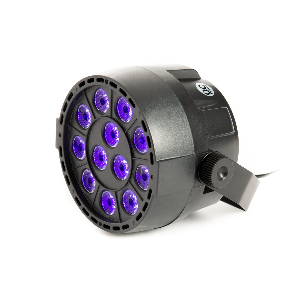 LED NANO PAR UV black 12×1W LED UV