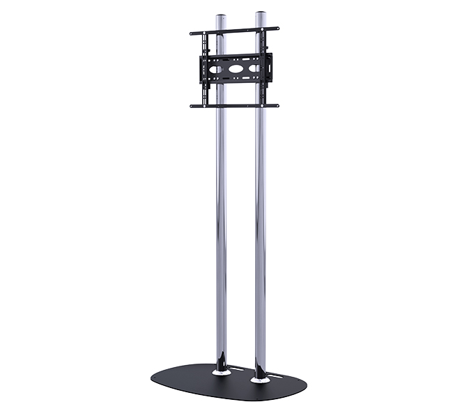 Support Moniteur Pied - > 75" - 70 Kg - VESA 600x400 - 180 CM