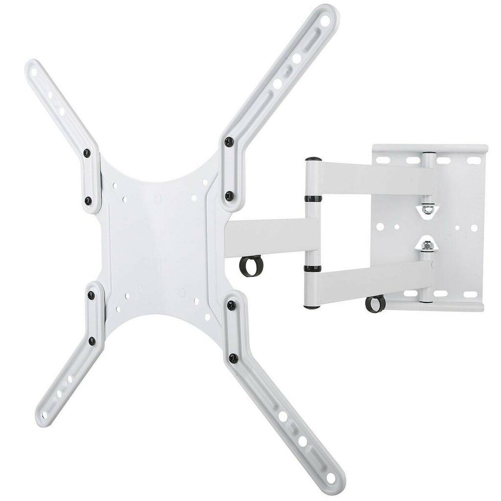 Support Moniteur Mural 23-55" - 45KG - VESA 400x400 - Blanc