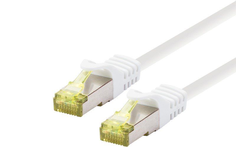 CABLE RJ45 - CAT6 - F/UTP - 10M - BLANC