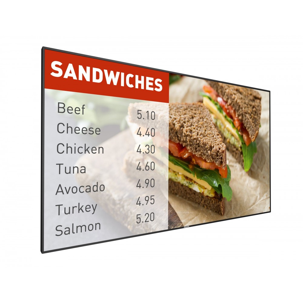 Philips P-Line 65" Premium Android - 700cd/m²